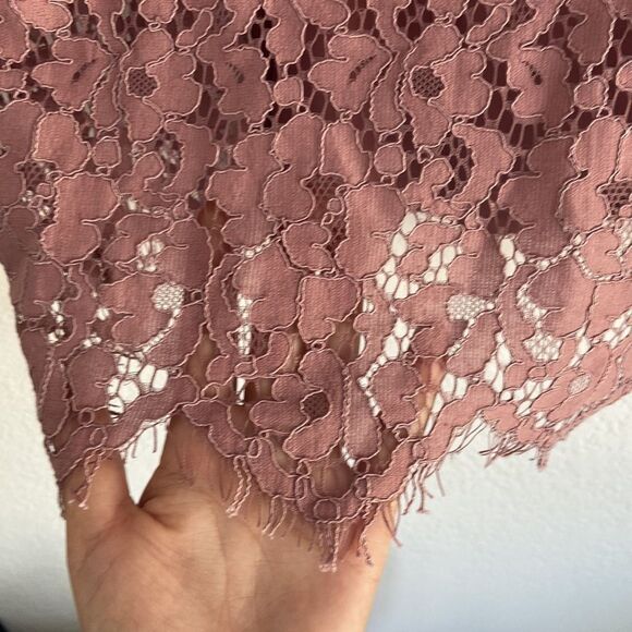 NWOT Rafaela lace pink blouse size S - Picture 3 of 7